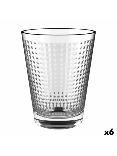 Vaso Quid Urban Transparente Vidrio 6 Unidades 500 ml (Pack 6x)