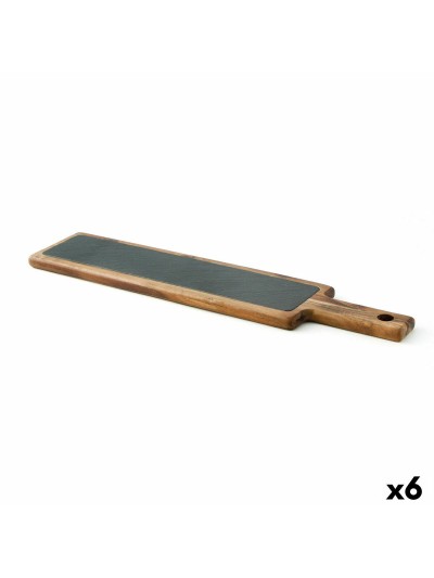 Bandeja de Aperitivos La Bouchée Aram 55 x 12 x 2 cm (6 Unidades) (Pack 6x)