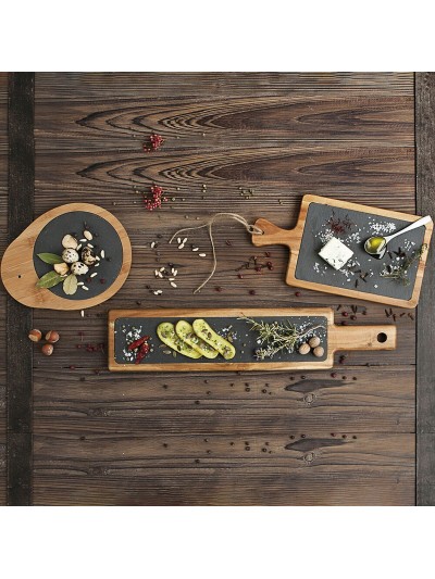 Bandeja de Aperitivos La Bouchée Aram 55 x 12 x 2 cm (6 Unidades) (Pack 6x)