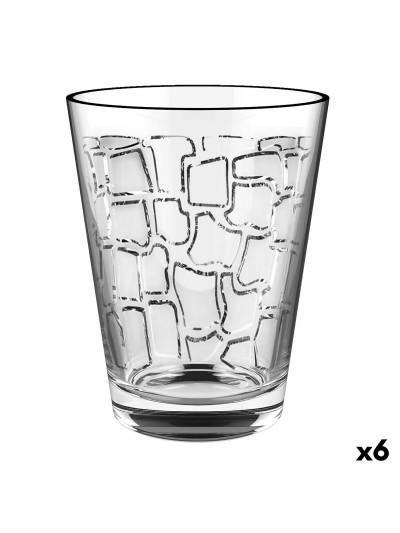 Glass Quid Urban Transparent Glass 6 Units 500 ml (Pack 6x)
