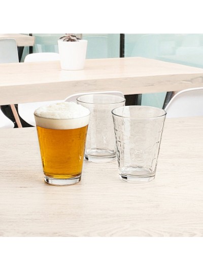 Glass Quid Urban Transparent Glass 6 Units 500 ml (Pack 6x)