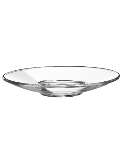Plate set Arcoroc Aroma Glass 14 cm Coffee 6 Pieces