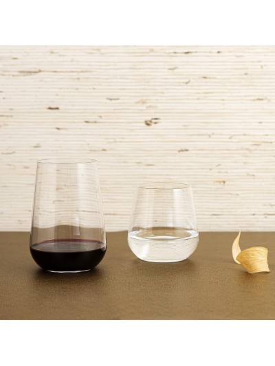 Glasses Bohemia Crystal Belia Transparent Glass 6 Pieces 470 ml