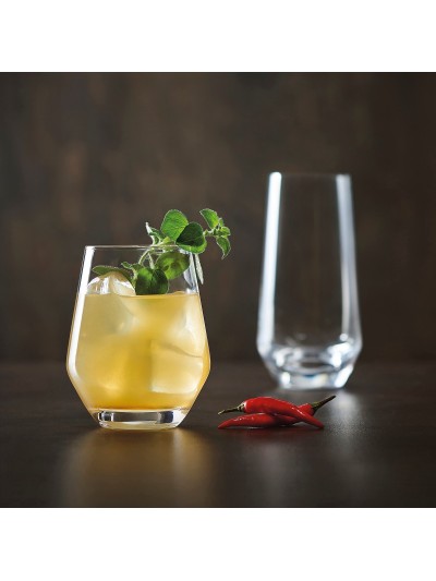 Set de Vasos Chef & Sommelier Lima Transparente Vidrio 350 ml 6 Piezas