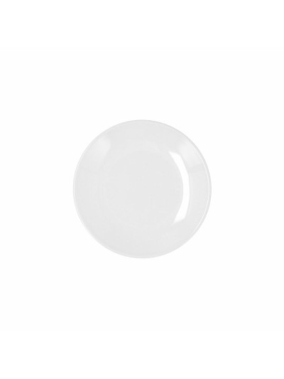 Plate Bidasoa Glacial Coupe Ceramic White (16,5 cm) (Pack 12x)