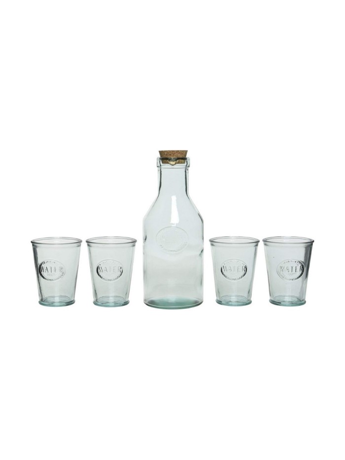 Set de Vasos Kitchen Goods Transparente Cristal