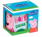 Mug Peppa Pig Having fun Ceramic Light Pink (350 ml)
