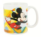 Mug Mickey Mouse Happy smiles Blue Red Ceramic 350 ml
