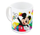 Mug Mickey Mouse Happy smiles Blue Red Ceramic 350 ml