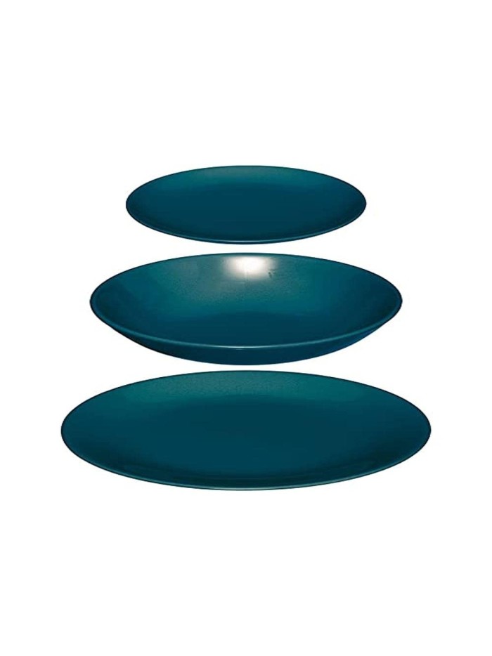 Vajilla Secret de Gourmet Azul Cerámica 18 Piezas