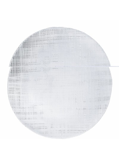 Underplate Bidasoa Ikonic Transparent Glass Ø 28 cm (6 Units) (Pack 6x)