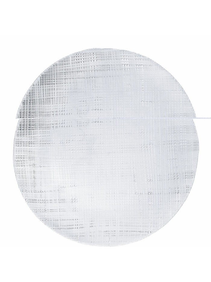Underplate Bidasoa Ikonic Transparent Glass Ø 28 cm (6 Units) (Pack 6x)