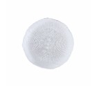 Flat plate Quid Boreal Transparent Glass (Ø 21 cm) (Pack 6x)