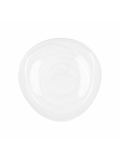Assiette plate Quid Boreal Blanc verre Ø 30 cm (6 Unités) (Pack 6x)