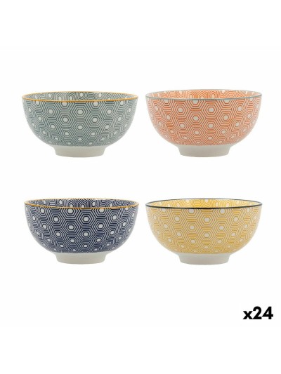 Bowl Quid Pippa Ceramic Multicolour (11 cm) (Pack 24x)