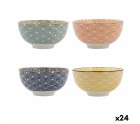 Bowl Quid Pippa Ceramic Multicolour (11 cm) (Pack 24x)