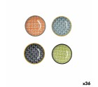 Plato Quid Pippa Multicolor Cerámica (36 Unidades) (Pack 36x)