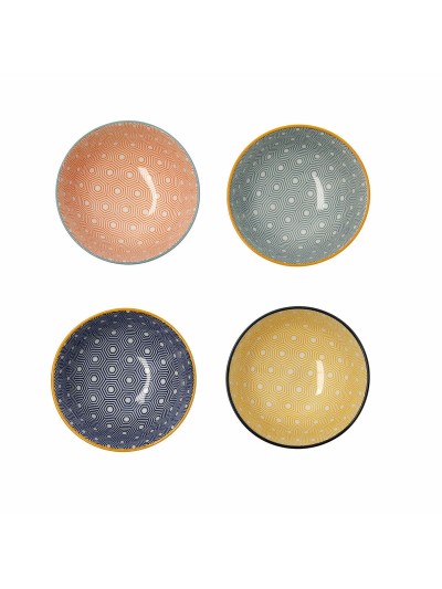 Bol Quid Pippa Cerámica Multicolor (11 cm) (Pack 24x)