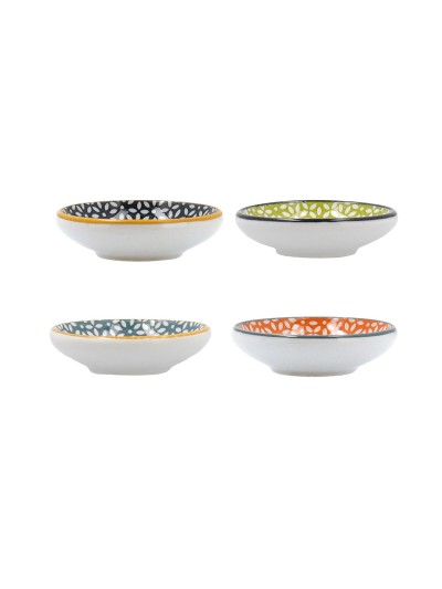 Plate Quid Pippa Multicolour Ceramic (36 Units) (Pack 36x)