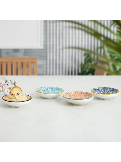 Bol pour Apéritifs Quid Pippa Multicouleur Céramique (36 Unités) (Pack 36x)