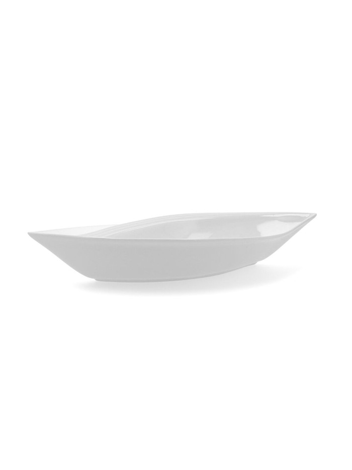 Serving Platter Quid Gastro Ceramic White (31 x 14,5 x 5,5 cm) (Pack 6x)