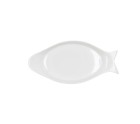 Fuente de Cocina Quid Gastro Cerámica Blanco (32.5 x 15,5 x 2,5 cm) (Pack 6x)