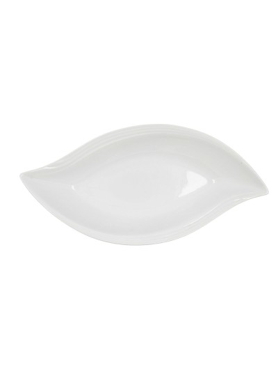 Fuente de Cocina Quid Gastro Cerámica Blanco (31 x 14,5 x 5,5 cm) (Pack 6x)