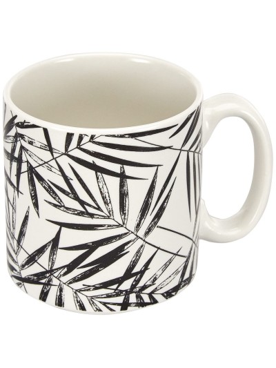 Juego de 4 Tazas Mug Secret de Gourmet Con soporte Porcelana
