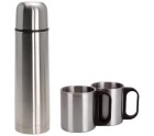 Travel thermos flask Redcliffs Stainless steel 1 L 2 Cups (3 Pieces)