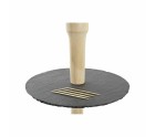Snack tray DKD Home Decor 3 tier stand Bamboo Board 28 x 28 x 39,5 cm
