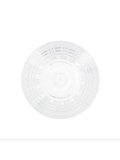 Plato de Postre Quid Viba Transparente Plástico (12 Unidades) (Pack 12x)
