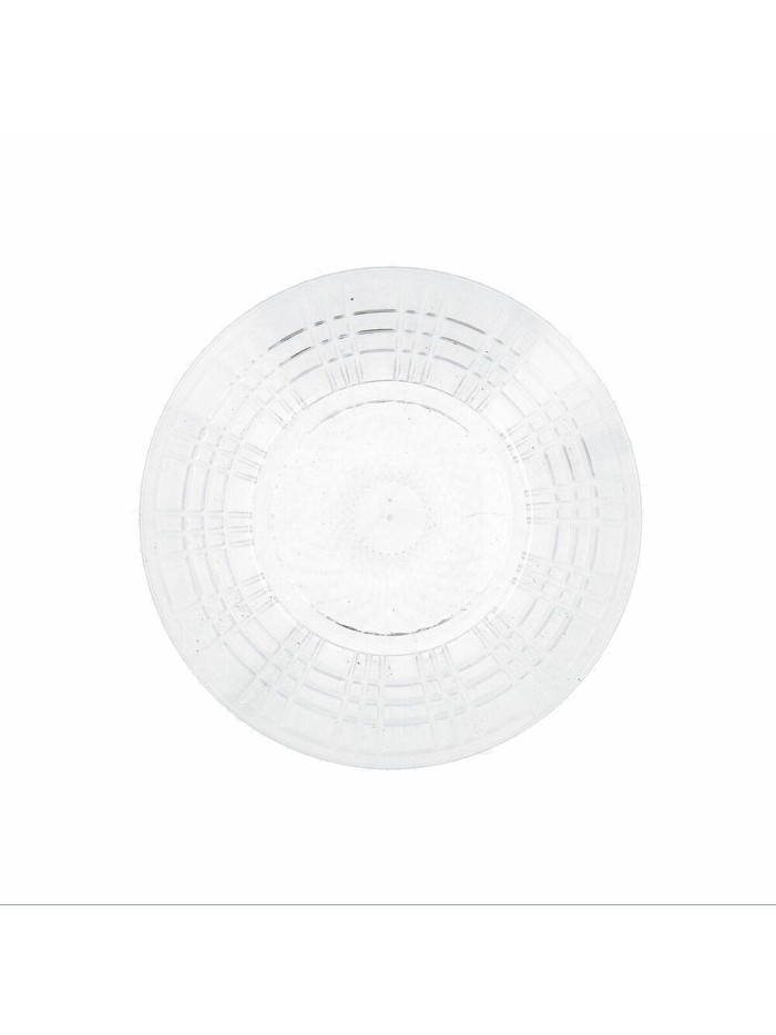 Plato de Postre Quid Viba Transparente Plástico (12 Unidades) (Pack 12x)