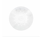 Plato de Postre Quid Viba Transparente Plástico (12 Unidades) (Pack 12x)