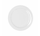 Plato Llano Bidasoa Glacial Cerámica Blanco (24 cm) (Pack 6x)
