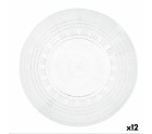 Plato Llano Quid Viba Transparente Plástico 26 cm Ø 26 cm (12 Unidades) (Pack 12x)