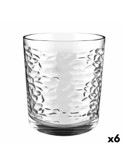 Set of glasses Quid Urban Stone Transparent Glass 360 ml (6 Units) (Pack 6x)
