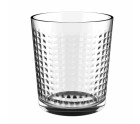 Vaso Quid Urban Square Transparente Vidrio (36 cl) (Pack 6x)