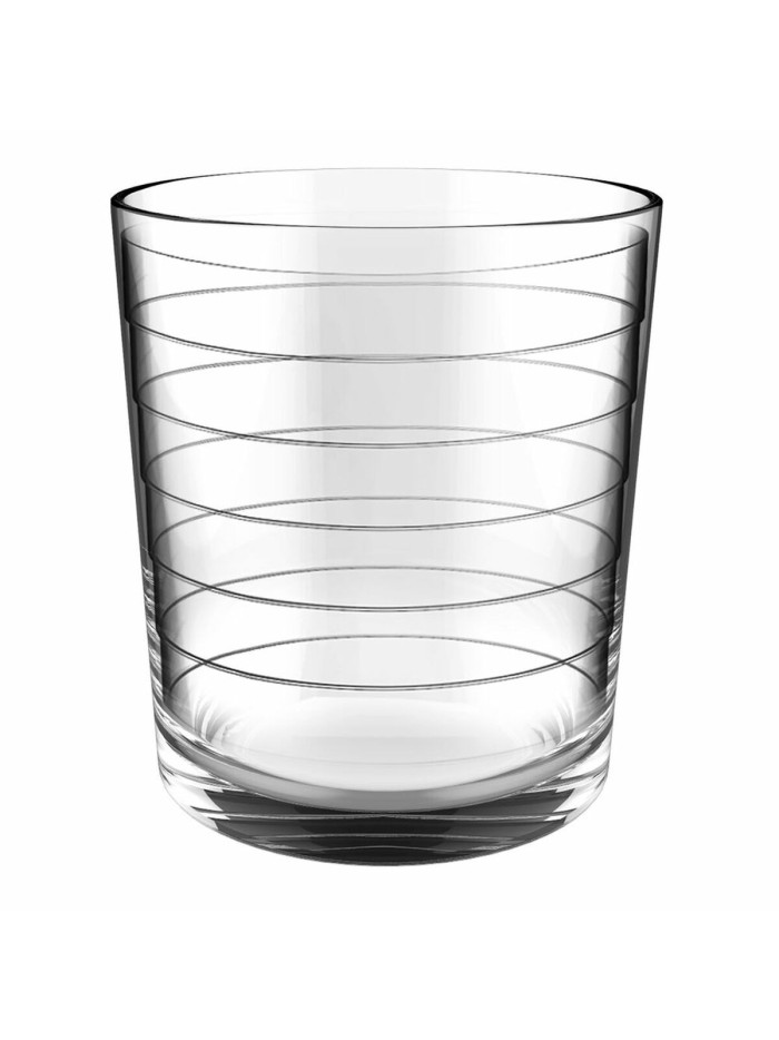 Glass Quid Urban Ring Transparent Glass (36 cl) (Pack 6x)