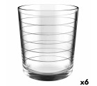 Vaso Quid Urban Ring Transparente Vidrio (36 cl) (Pack 6x)