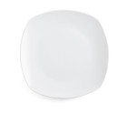 Plato Llano Quid Novo Vinci Blanco Cerámica Ø 26,6 cm 26,6 cm (6 Unidades) (Pack 6x)
