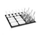 Set de Aperitivo Secret de Gourmet Negro Pizarra (30 x 30 cm)