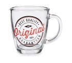 Taza Mug Original Transparente Vidrio (320 ml) (6 Unidades)