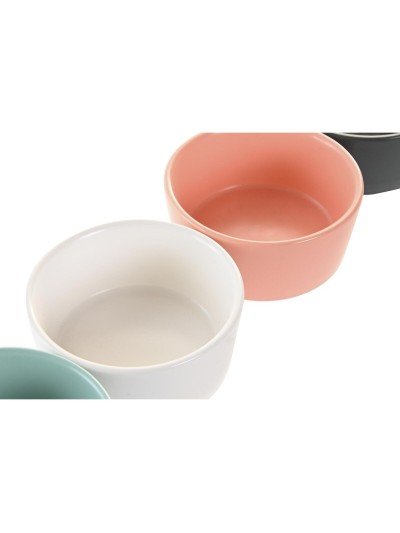 Set de Aperitivo DKD Home Decor 20 x 20 x 14 cm Porcelana Multicolor