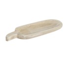 Bandeja de Aperitivos DKD Home Decor Marrón claro Natural Tropical 43 x 16 x 4 cm