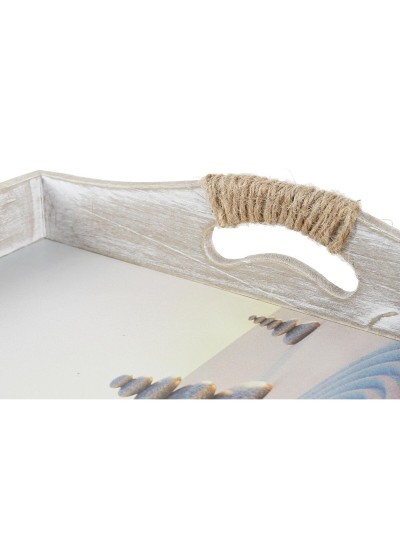 Set of trays DKD Home Decor 40 x 30 x 6 cm MDF Wood (2 Units)