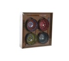 Sushi Set DKD Home Decor Multicolour Bamboo Stoneware Mandala Oriental 34 x 34 x 6,5 cm (12 Pieces)