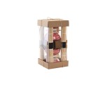 Set de Sushi DKD Home Decor 14,5 x 14,5 x 31 cm Fucsia Mandala Gres Oriental (16 Piezas)