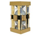 Set de Sushi DKD Home Decor 14,5 x 14,5 x 31 cm Negro Azul Gres Oriental (16 Piezas)