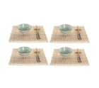 Sushi Set DKD Home Decor 14,5 x 14,5 x 35 cm Stoneware Oriental (16 Pieces)
