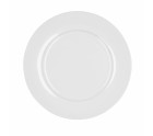 Plato Llano Bidasoa Glacial Cerámica Blanco (27 cm) (Pack 4x)